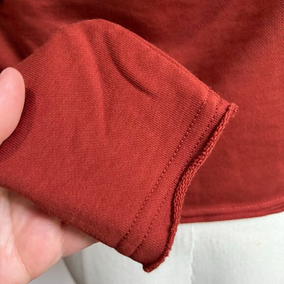 Born Primitive Flashback Hoodie in Cinnamon Dark Rust Orange Sz Small - Picture 7 of 8